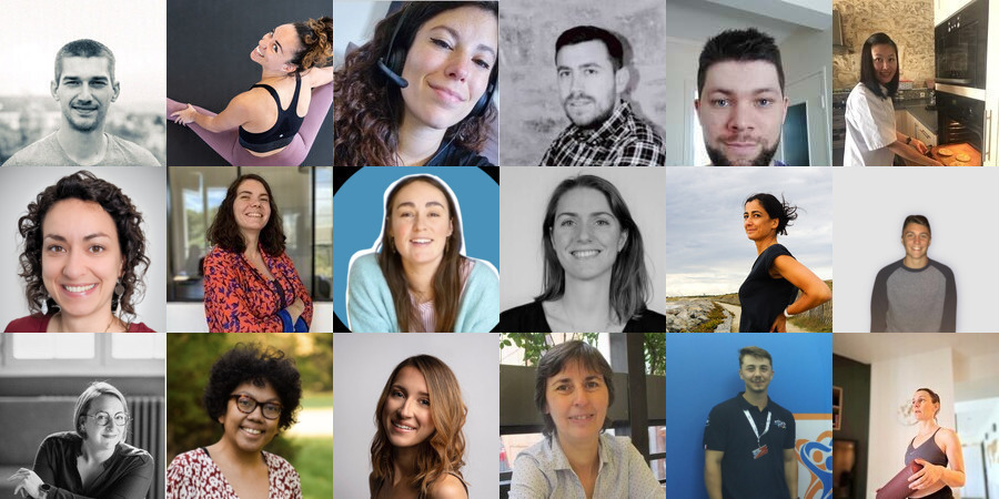 Mosaïque des animateurs Ellii